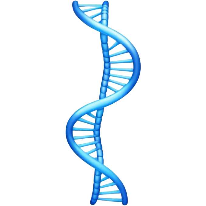 shared double helix word Connected emoji