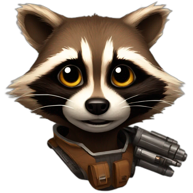 Rocket Raccoon emoji