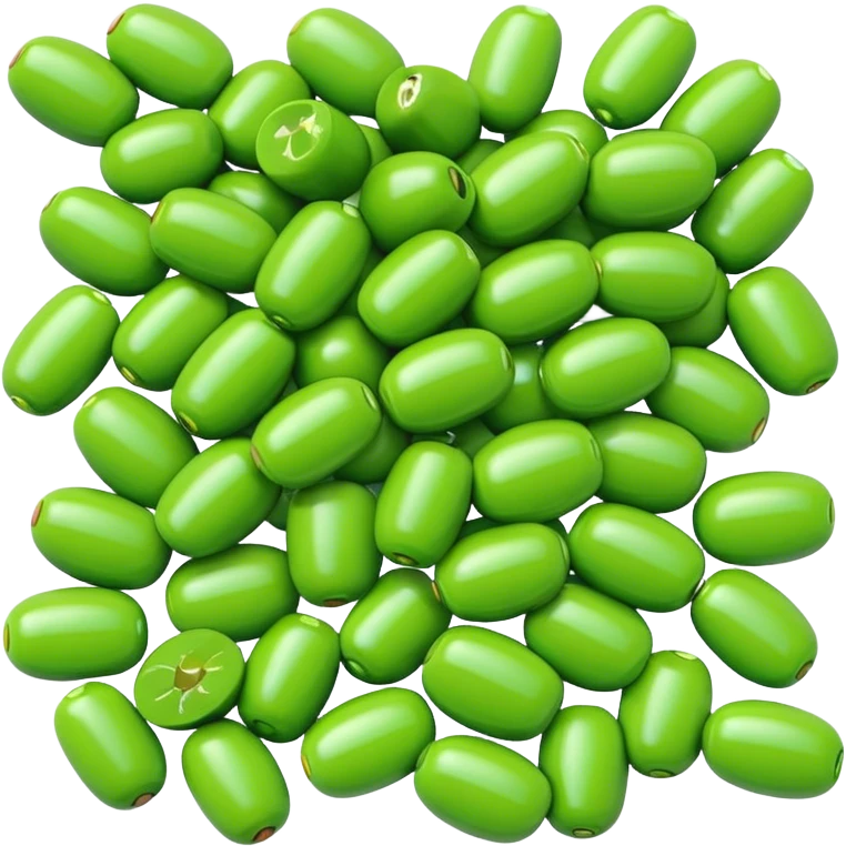 green pack of skittles emoji