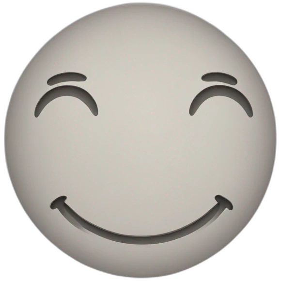 circle smile face with two hands creating a heart on the head emoji
