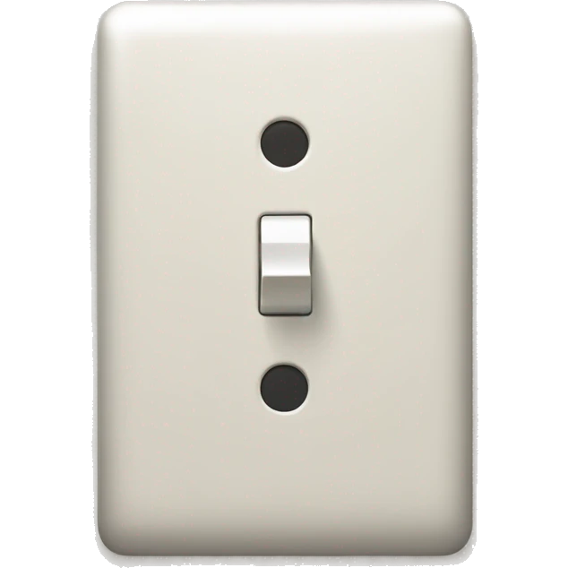 Light switch on emoji
