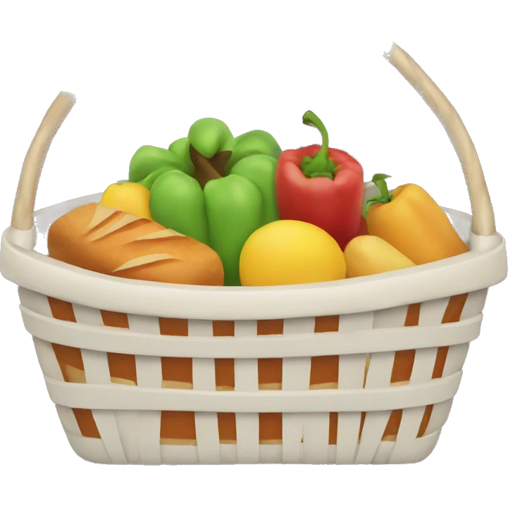 food basket emoji