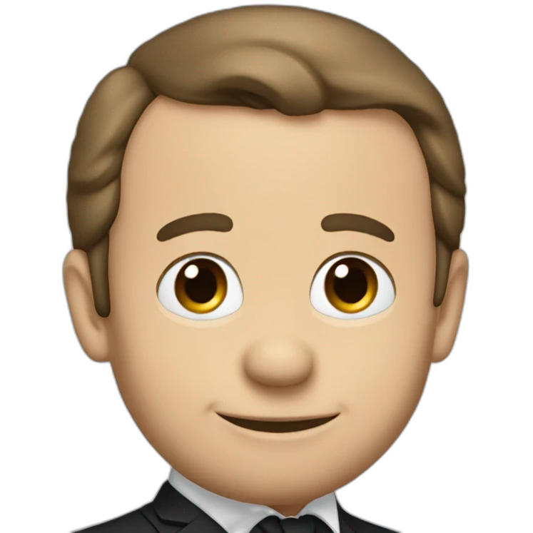 macron as mickey emoji