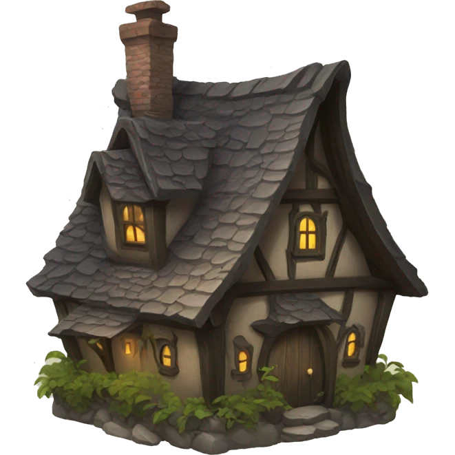 house of a witch emoji