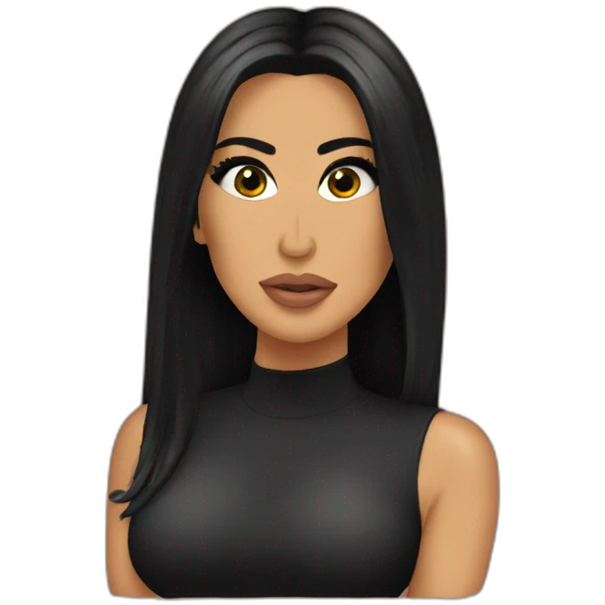 kim kardashian qui pleure meme emoji