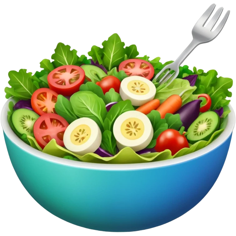 just salad bowl emoji