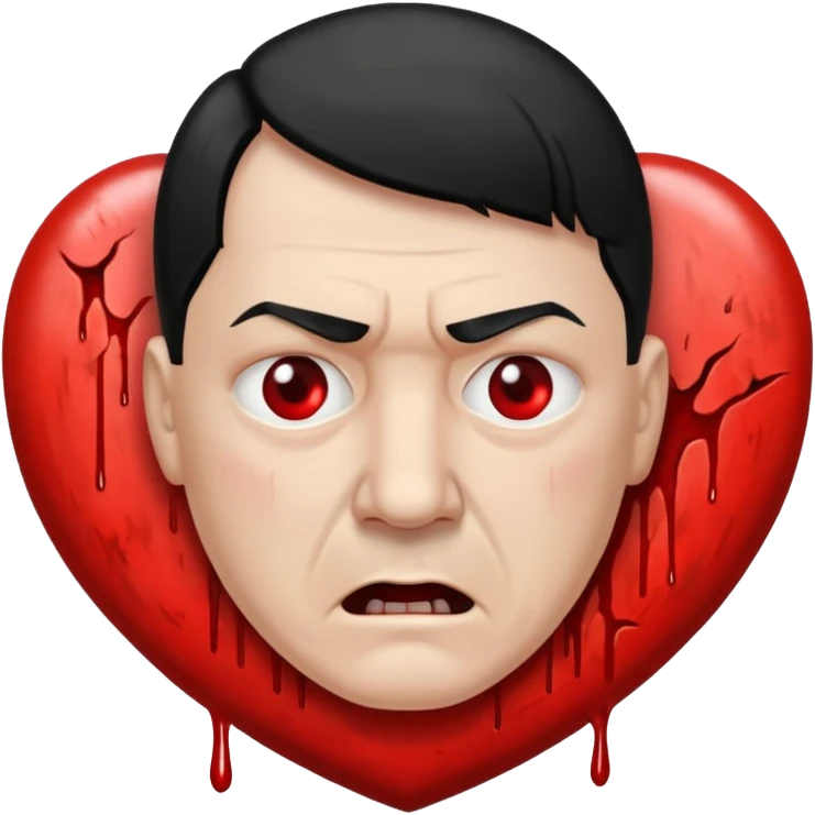 Hitler heart emoji