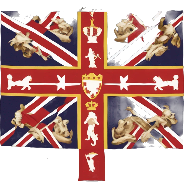Kalmar Union flag (1397 - 1523) emoji