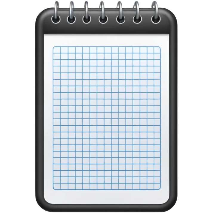digital notepad without clip emoji