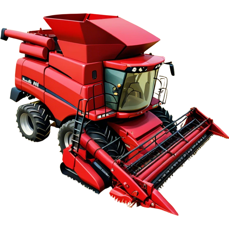 Combine Harvester - Case IH 8250 (Model Year: 2022) (Iconic colour: Red) emoji