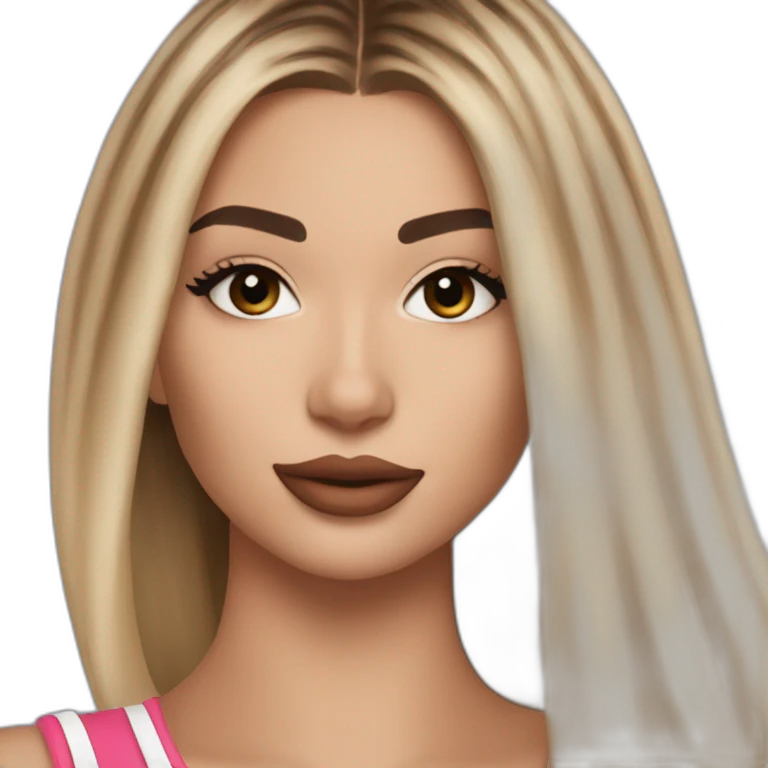 Hailey Bieber emoji