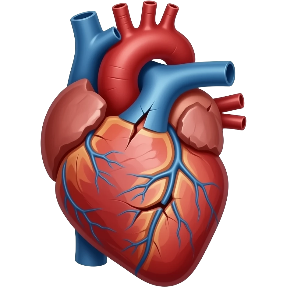 Kırılmış anatomik kalp emoji