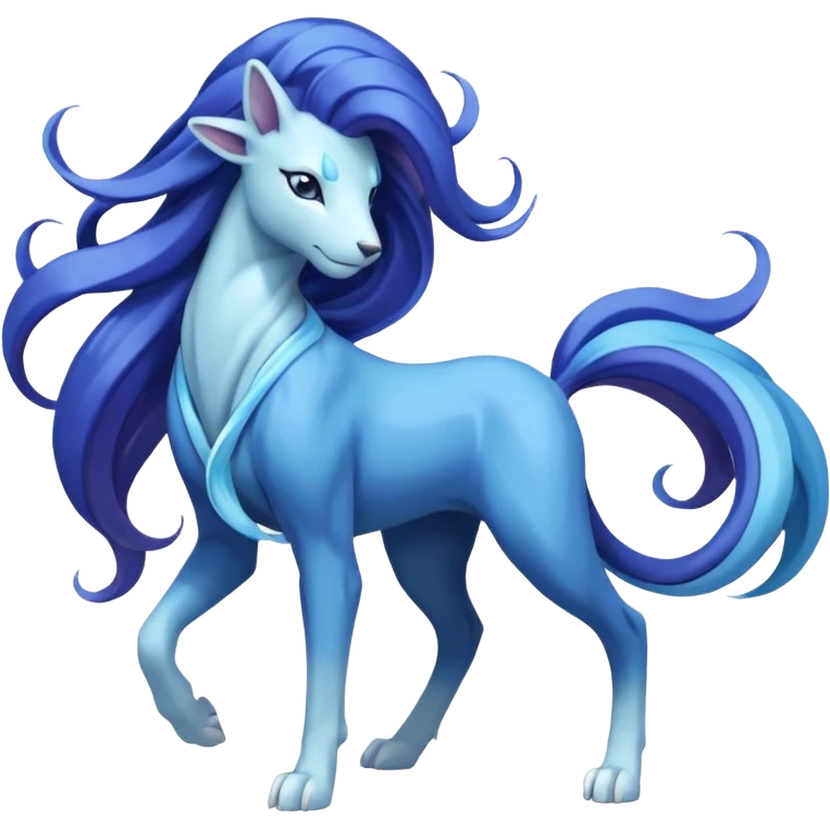 Suicune-Pokémon (full body) emoji