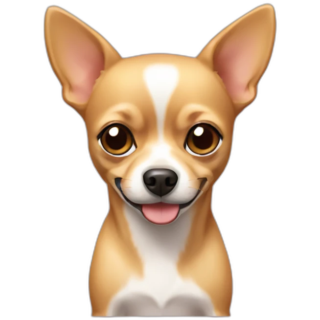 tan Chihuahua mix emoji
