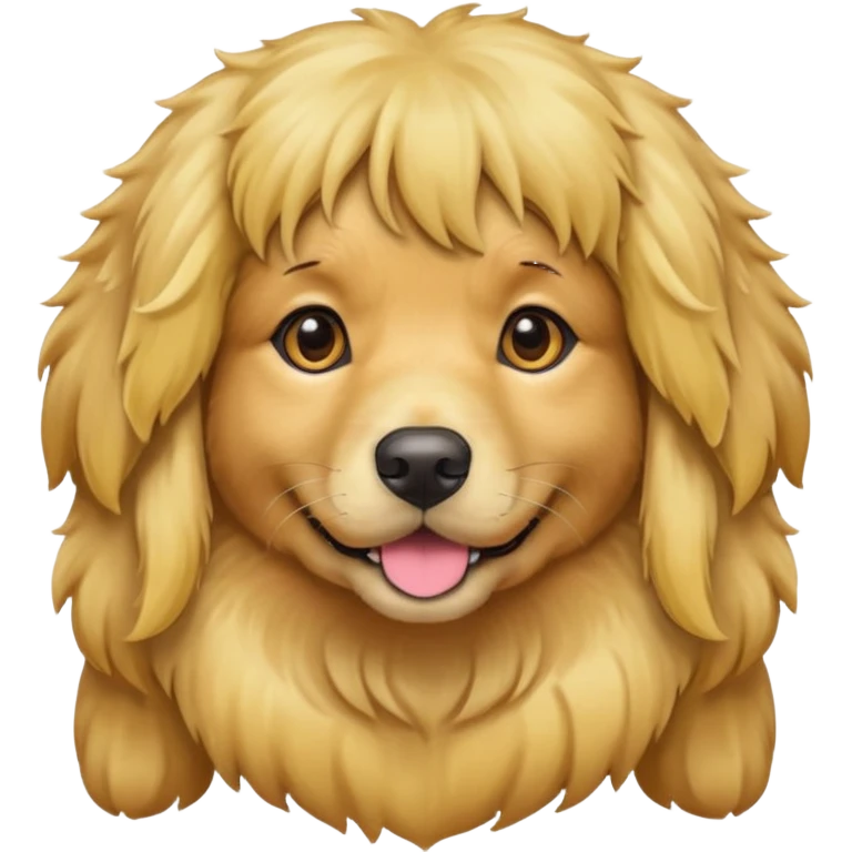 dog with wigs emoji