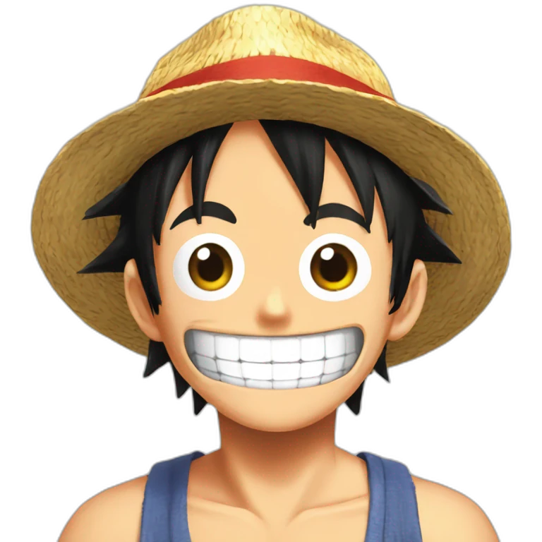 Monkey d luffy emoji