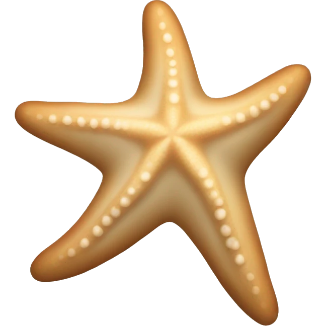 beige starfish  emoji