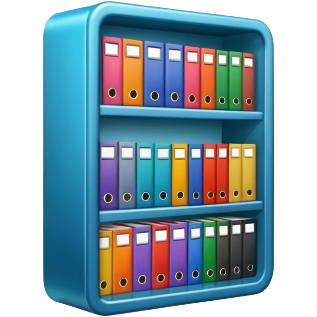 ganchito de libreria aesthetic de colores emoji