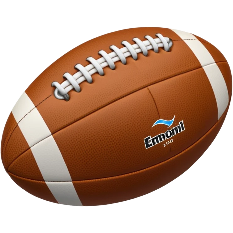 Rugby ball emoji