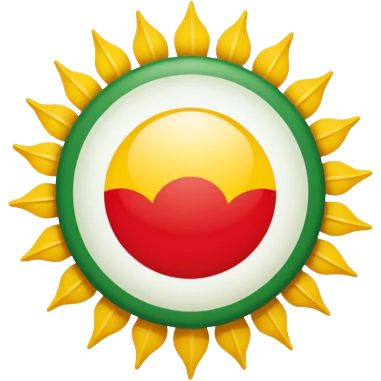 Kürdistan baurağı emoji