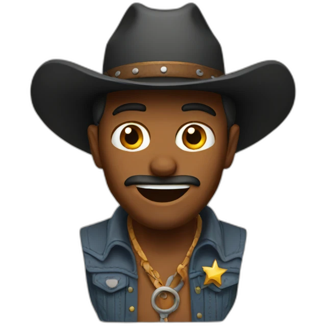 crazy cowboy emoji