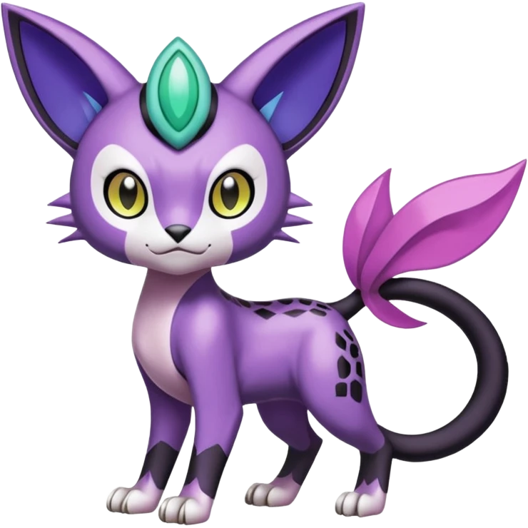 Meloetta-Noibat-Gatomon-Liepard-Pokémon-Digimon-Fakémon-fusion-hybrid-creature emoji