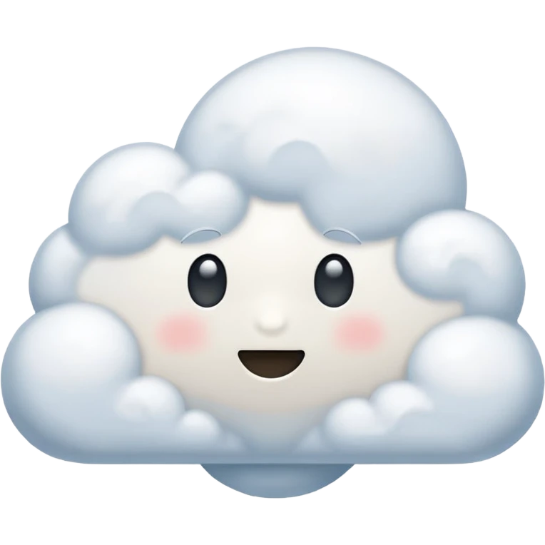 faceless cloud emoji