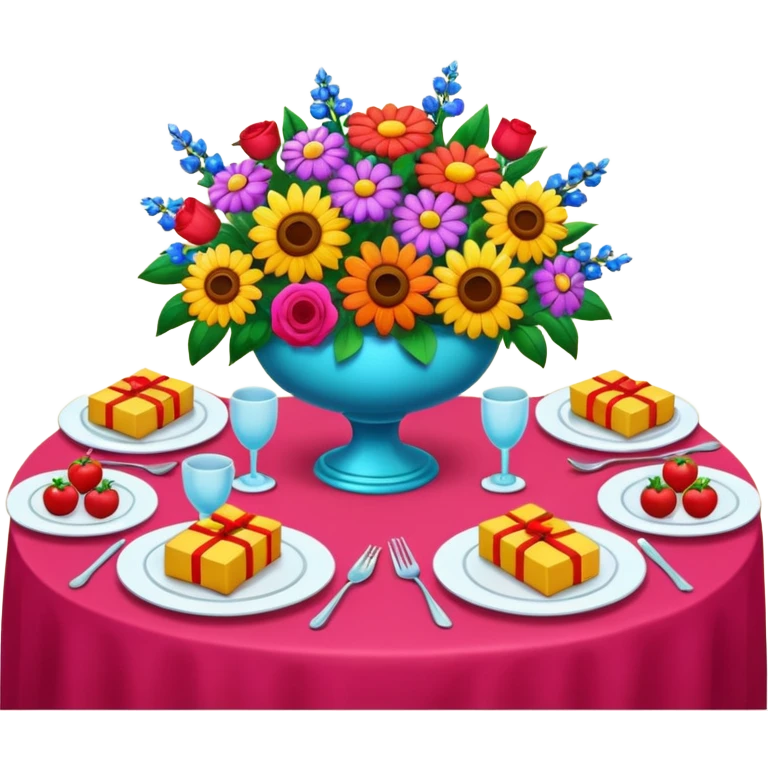Banquet of flowers emoji