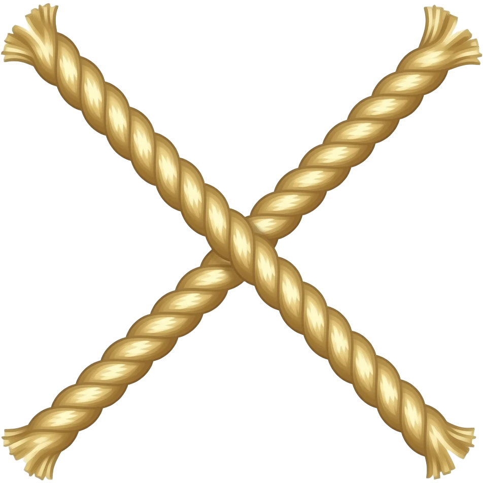 rope straight long emoji