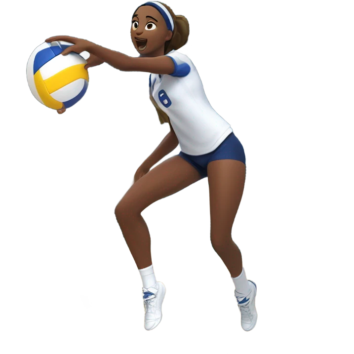 Volleyball player emoji