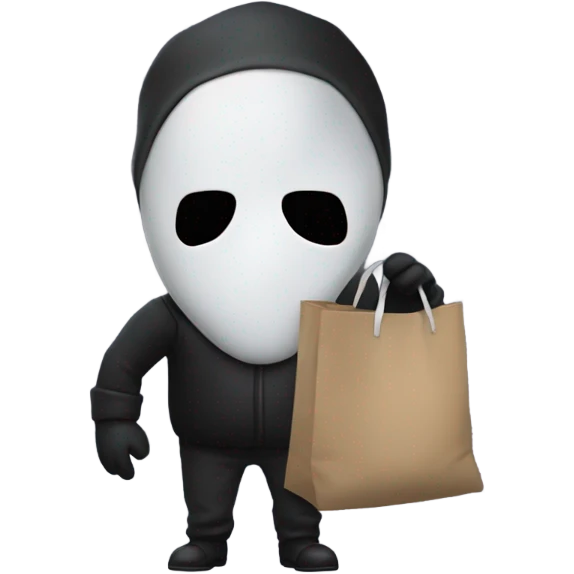 A robber emoji