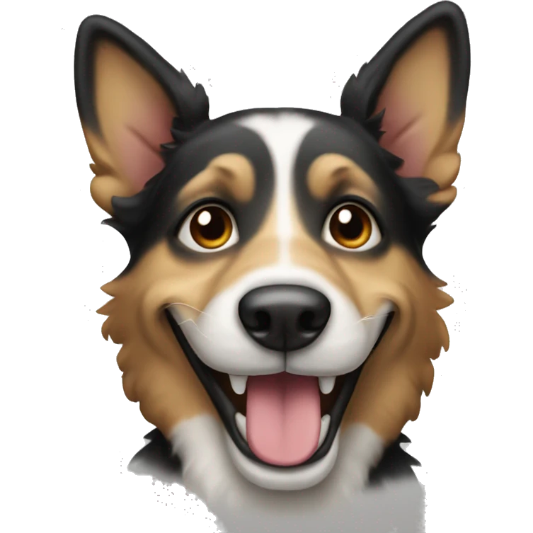 Jewish Dog Smiling  emoji