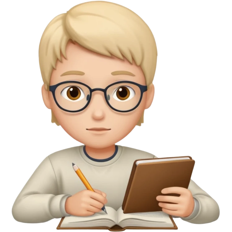 Student routine emoji