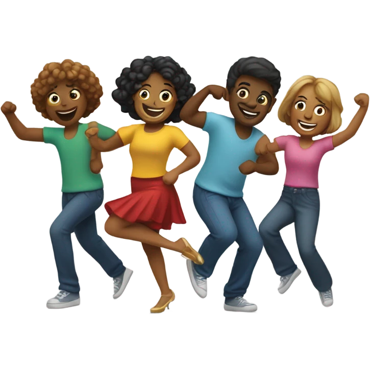 Dancing emoji
