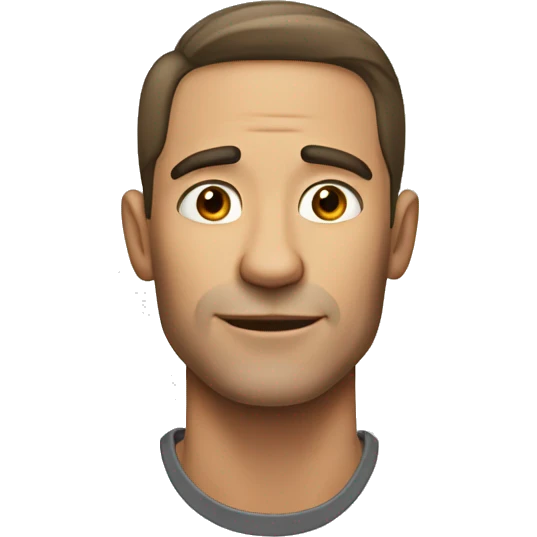 A guy with a very good jaw line emoji