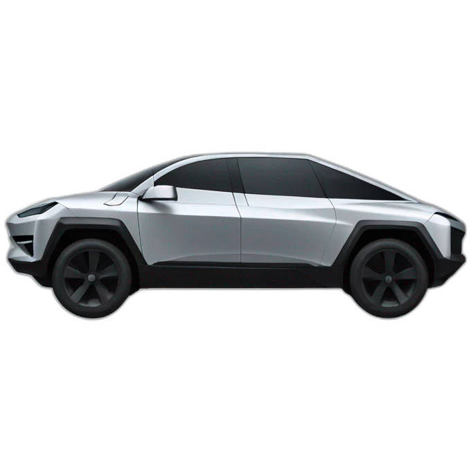 Tesla cybertruck emoji