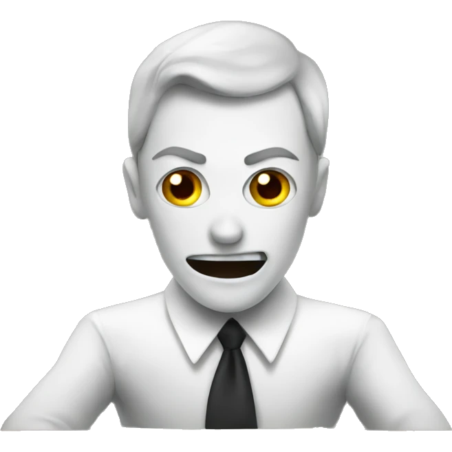 evil test paper emoji