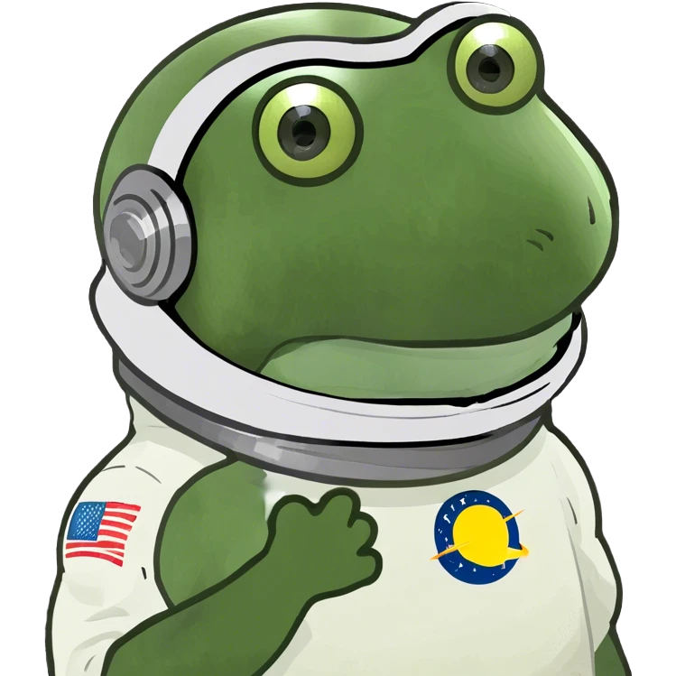 Une grenouille dans la Voie lactée emoji