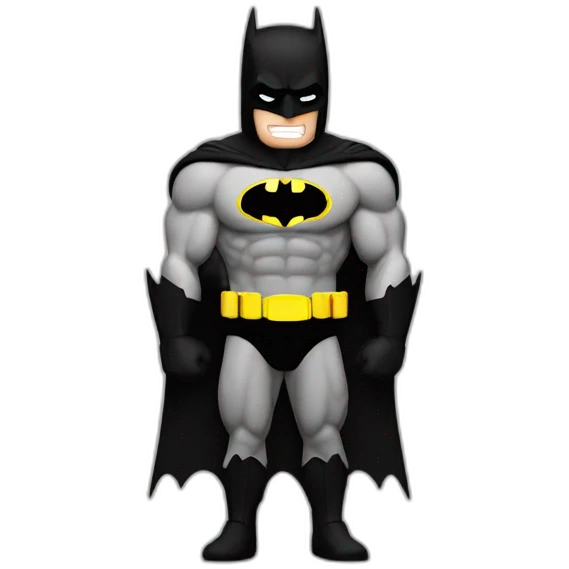Batman musculation emoji