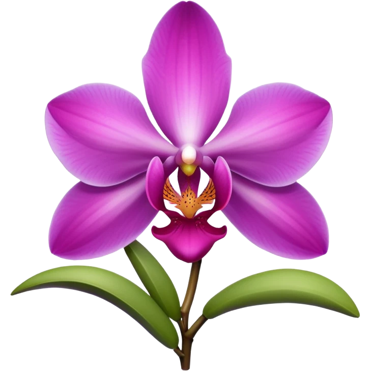 Orchid emoji emoji