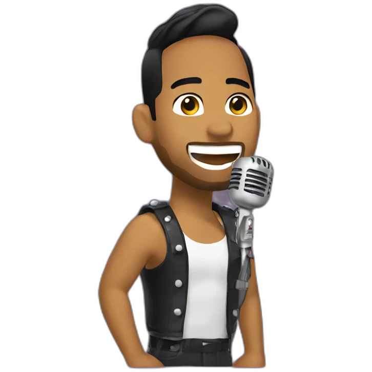 Romeo santos singing emoji