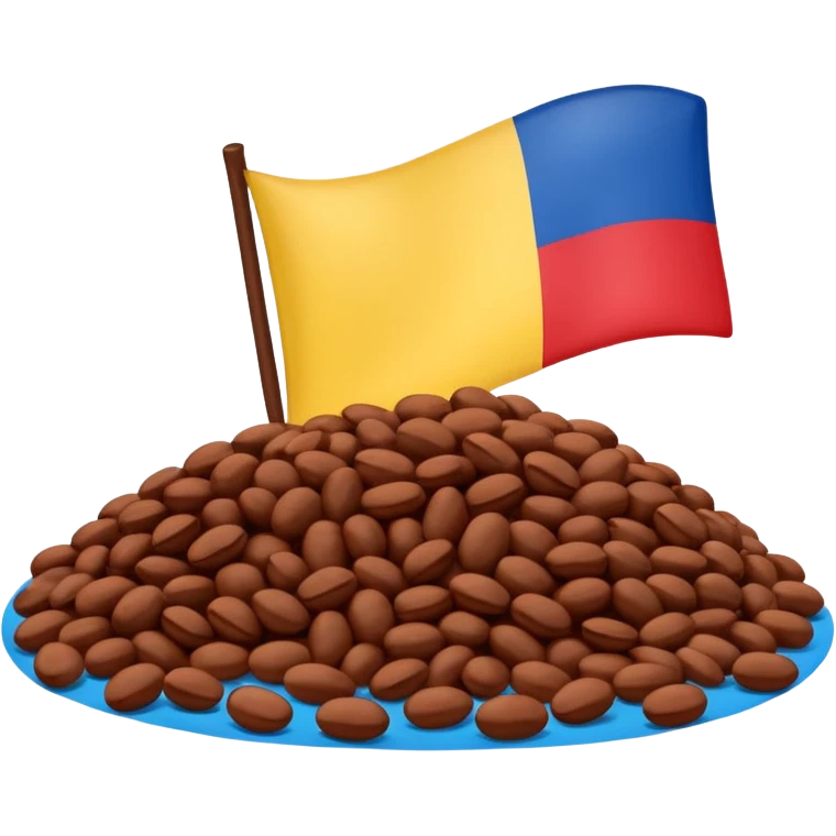 no, I need the beans and the colombian flag emoji