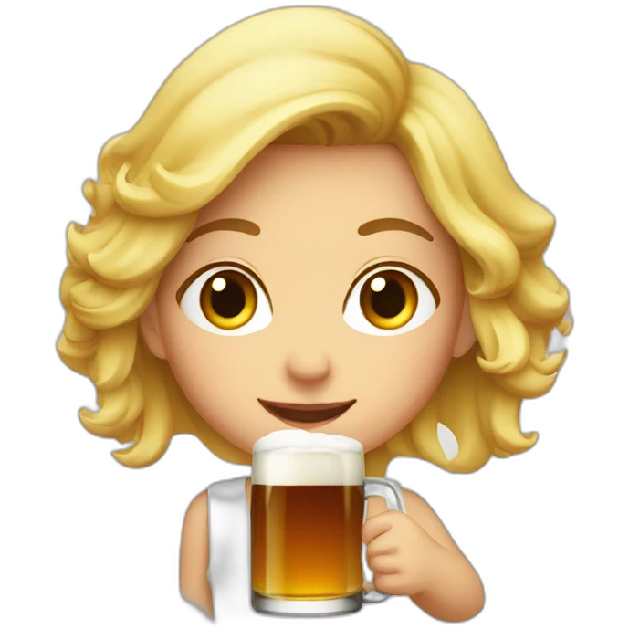 Mom drink bière emoji