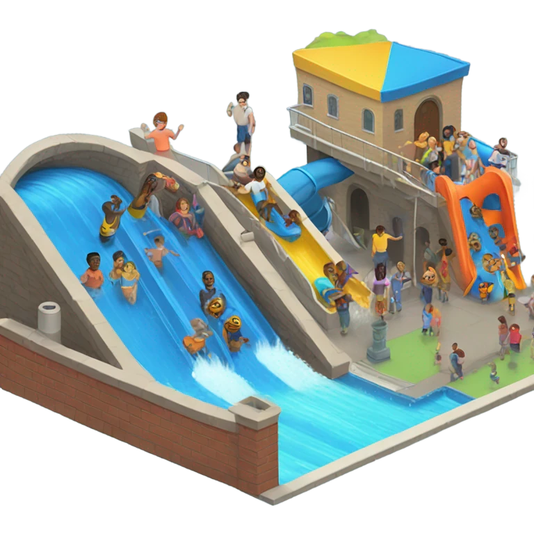 sewer and slide emoji