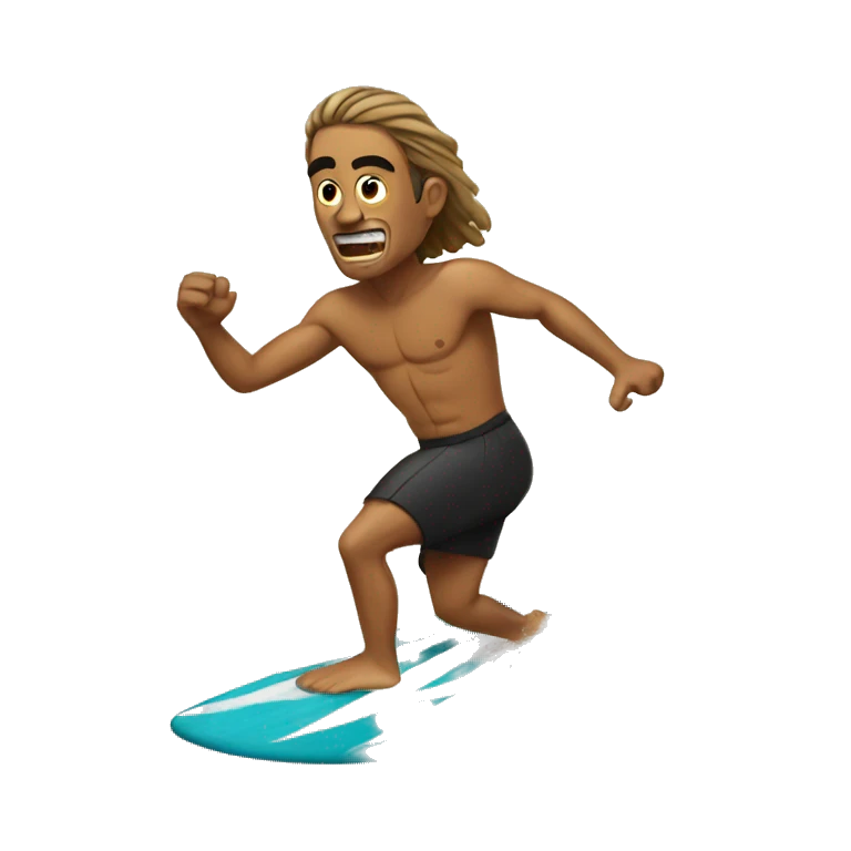 mexicano surfeando emoji