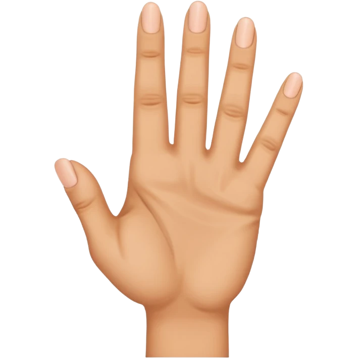 Smiling middle finger emoji