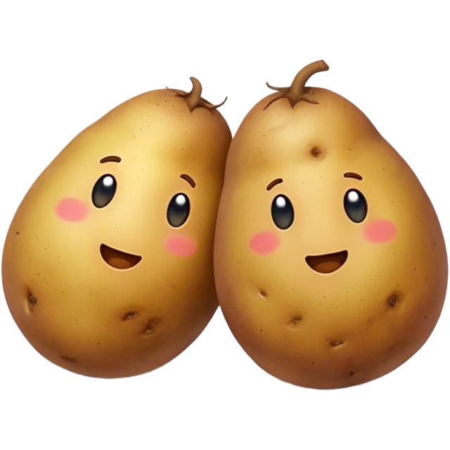 2 potatoes emoji
