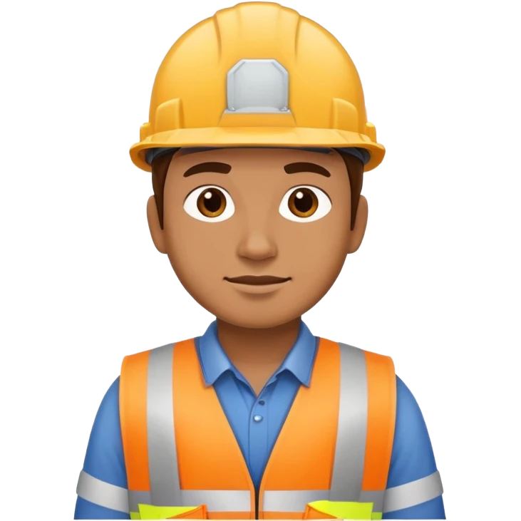 Construction worker emoji