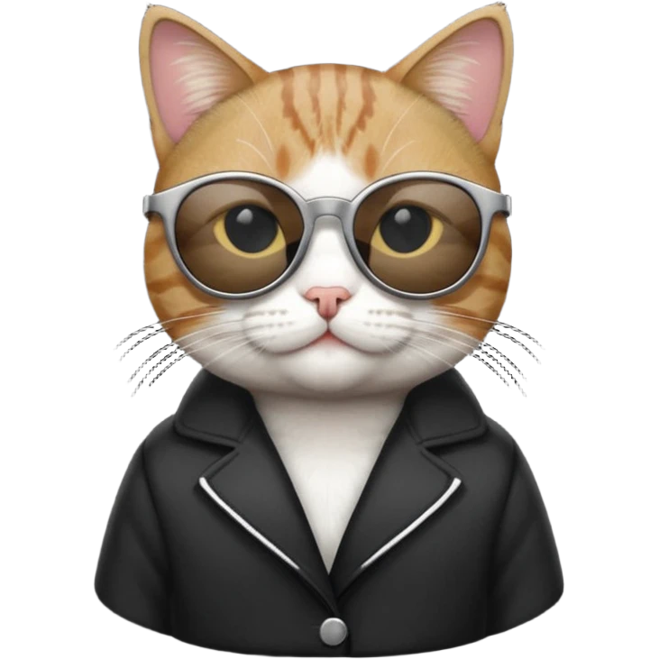 Cat wearing sunglasses emoji