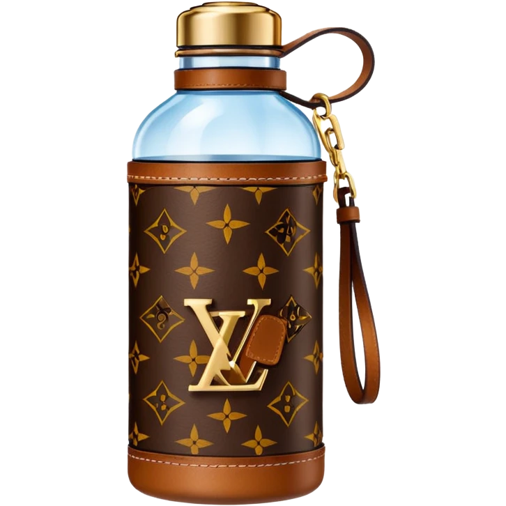 Louis Vuitton water bottle emoji